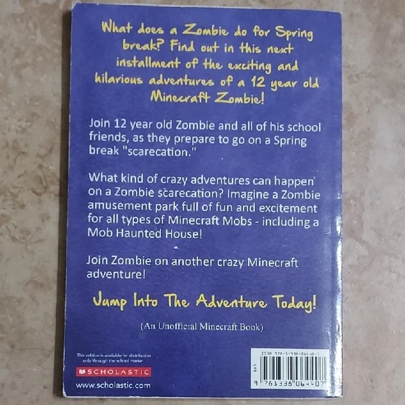 Diary of a Minecraft Zombie Book Set - Picture 10 of 15